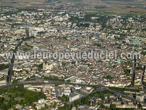 Photo aérienne de Dijon