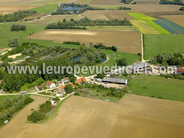 Photo aérienne de chenon