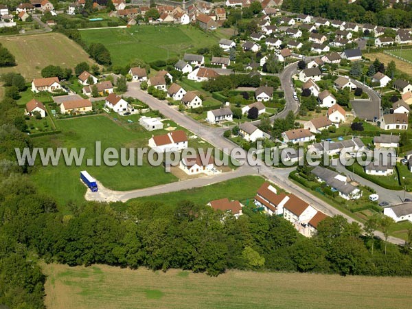 Photo aérienne de poisses