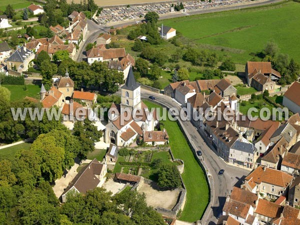 Photo aérienne de poisses