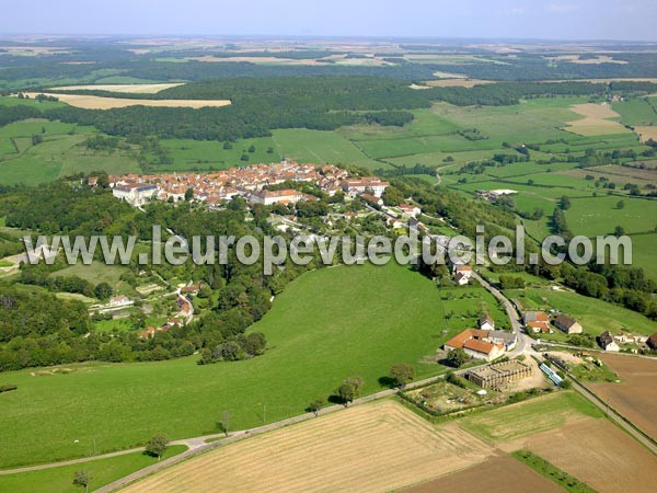 Photo aérienne de Flavigny-sur-Ozerain