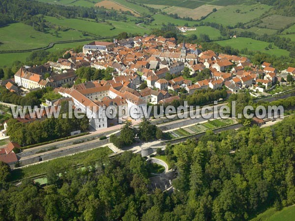 Photo aérienne de Flavigny-sur-Ozerain