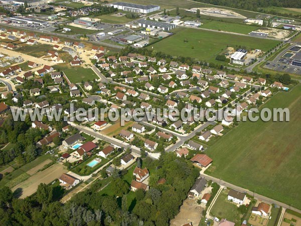 Photo aérienne de Genlis