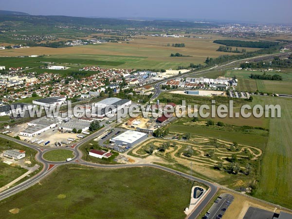 Photo aérienne de Gevrey-Chambertin