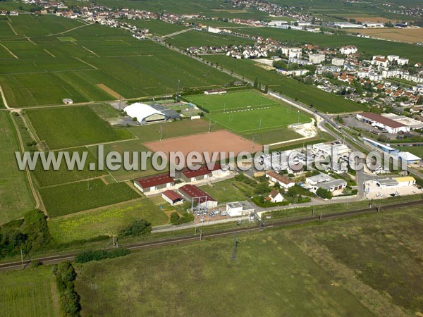 Photo aérienne de Gevrey-Chambertin