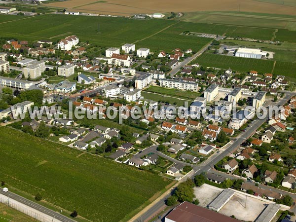 Photo aérienne de Gevrey-Chambertin