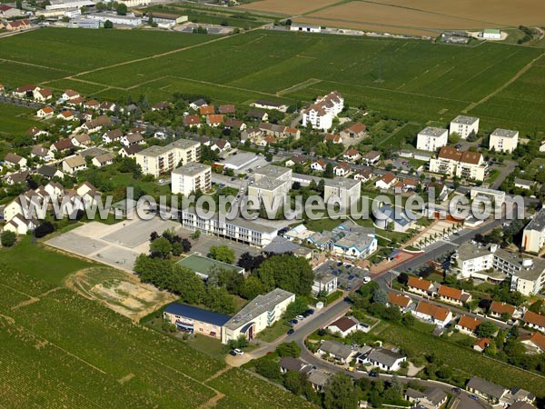 Photo aérienne de Gevrey-Chambertin