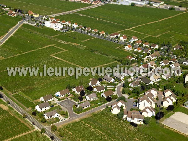 Photo aérienne de Gevrey-Chambertin