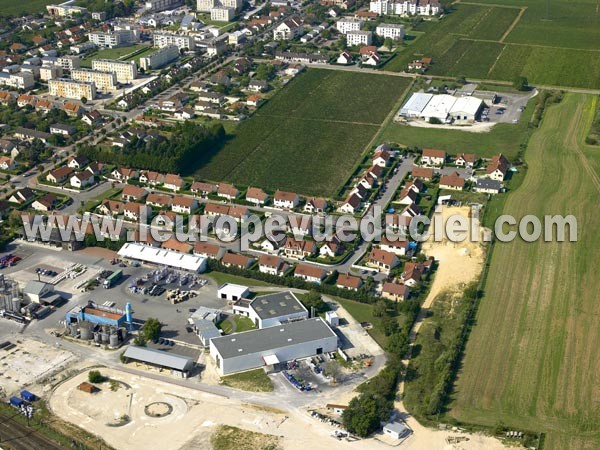 Photo aérienne de Gevrey-Chambertin