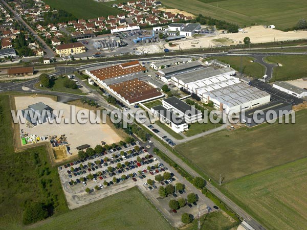 Photo aérienne de Gevrey-Chambertin