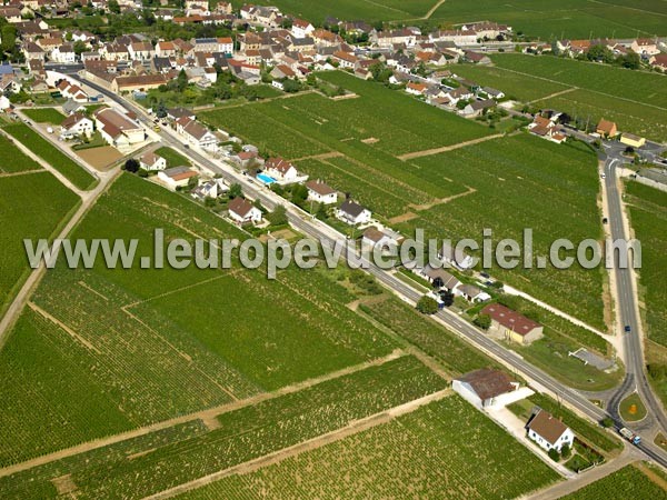 Photo aérienne de Gevrey-Chambertin