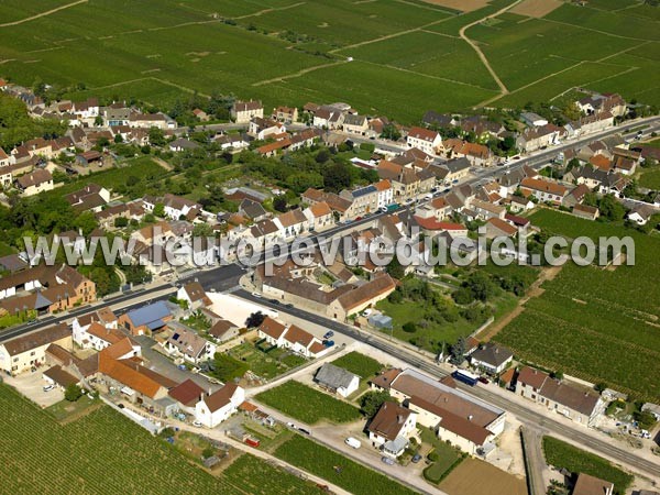 Photo aérienne de Gevrey-Chambertin