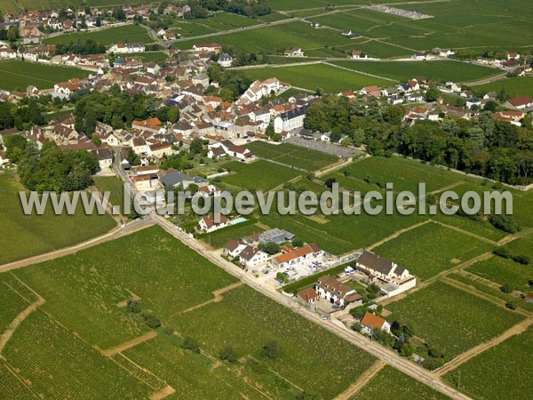 Photo aérienne de Gevrey-Chambertin