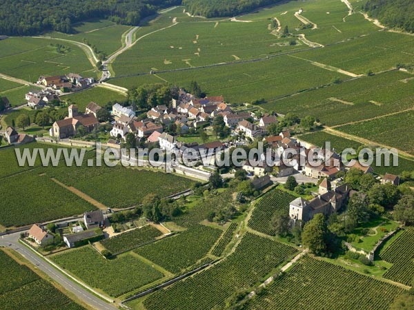 Photo aérienne de Gevrey-Chambertin