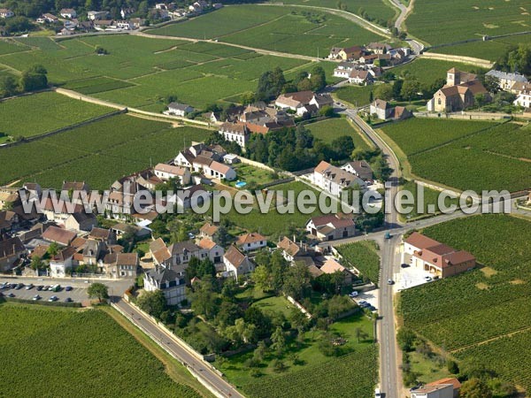 Photo aérienne de Gevrey-Chambertin