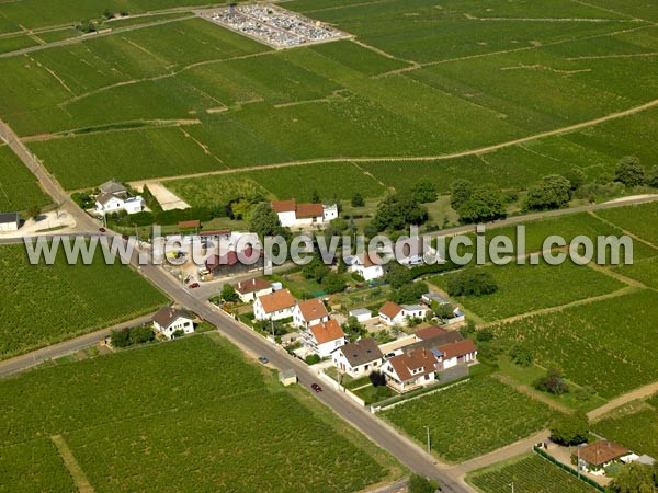 Photo aérienne de Gevrey-Chambertin