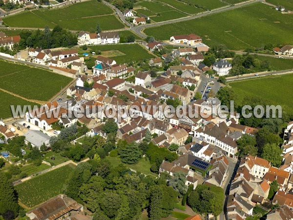 Photo aérienne de Gevrey-Chambertin