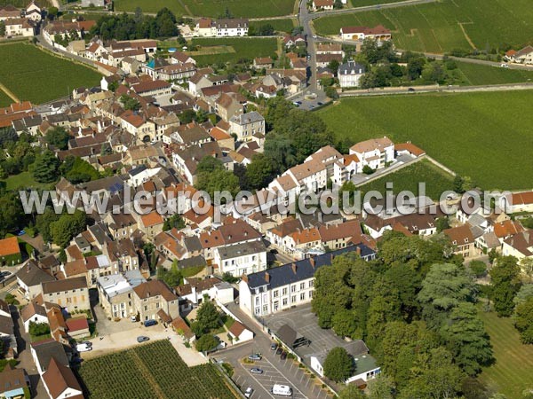 Photo aérienne de Gevrey-Chambertin