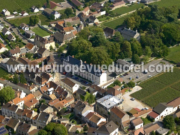 Photo aérienne de Gevrey-Chambertin