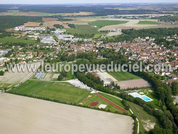 Photo aérienne de Is-sur-Tille