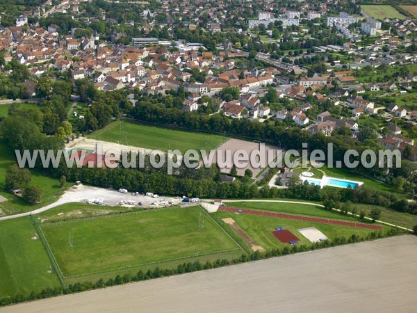 Photo aérienne de Is-sur-Tille