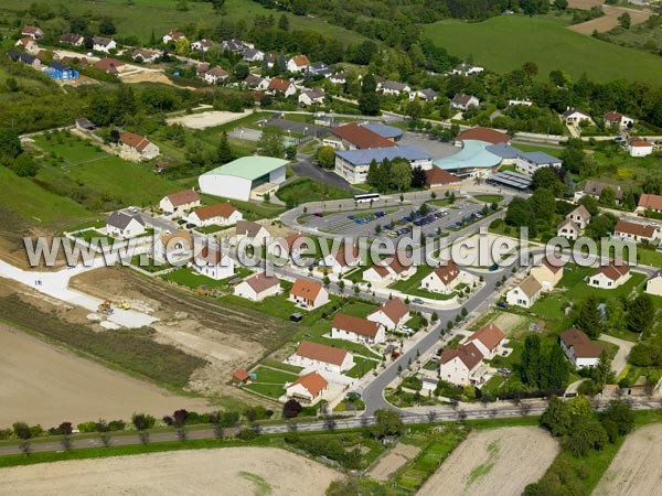 Photo aérienne de Is-sur-Tille