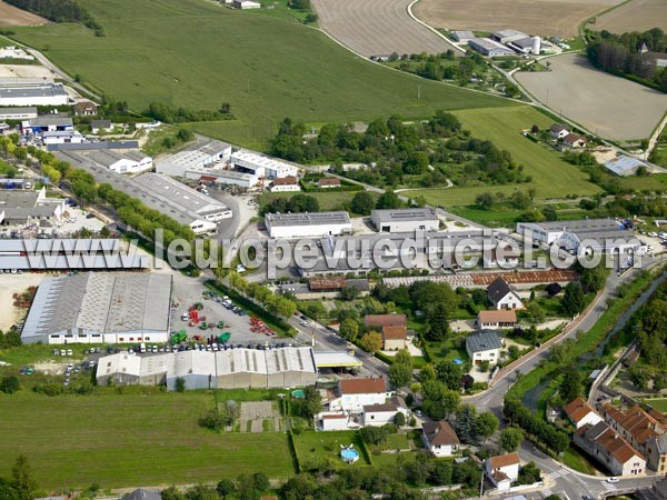 Photo aérienne de Is-sur-Tille