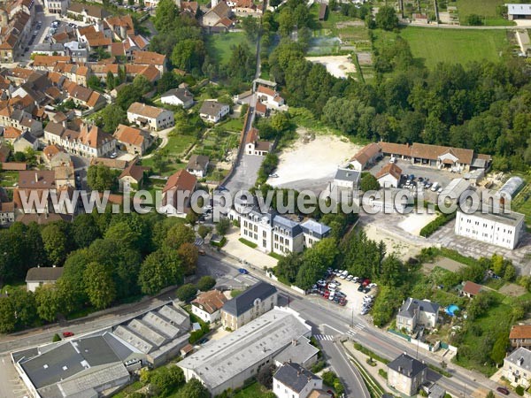 Photo aérienne de Is-sur-Tille