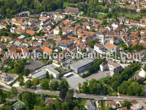 Photo aérienne de Is-sur-Tille