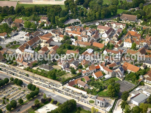 Photo aérienne de Is-sur-Tille