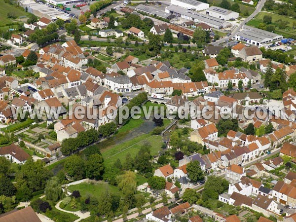 Photo aérienne de Is-sur-Tille