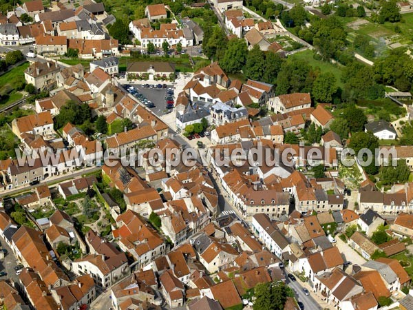 Photo aérienne de Is-sur-Tille