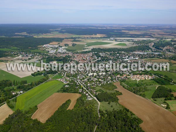 Photo aérienne de Is-sur-Tille