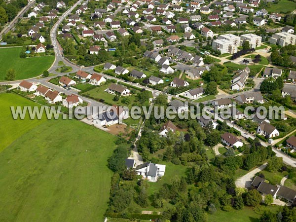 Photo aérienne de Is-sur-Tille