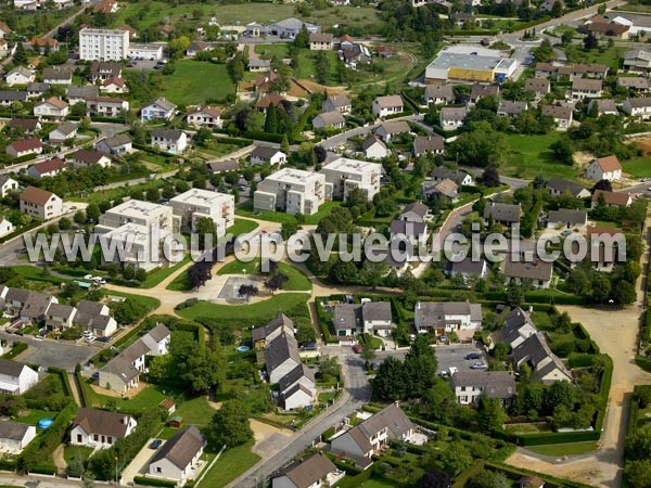 Photo aérienne de Is-sur-Tille