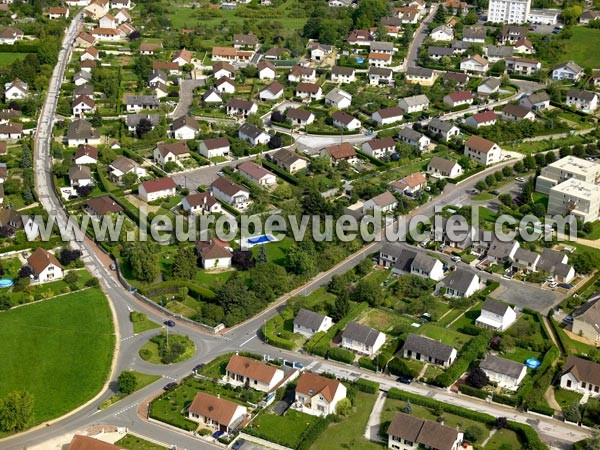 Photo aérienne de Is-sur-Tille