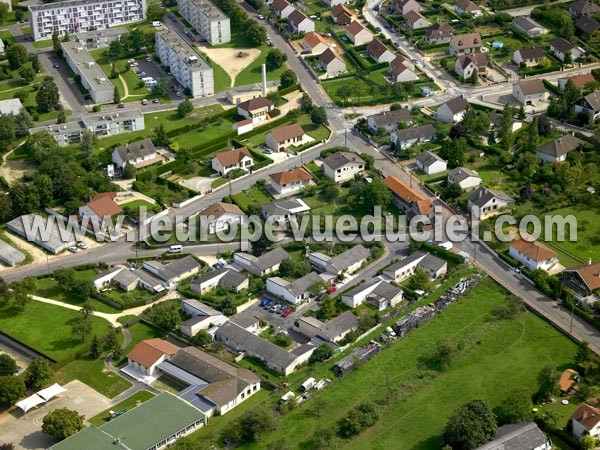 Photo aérienne de Is-sur-Tille