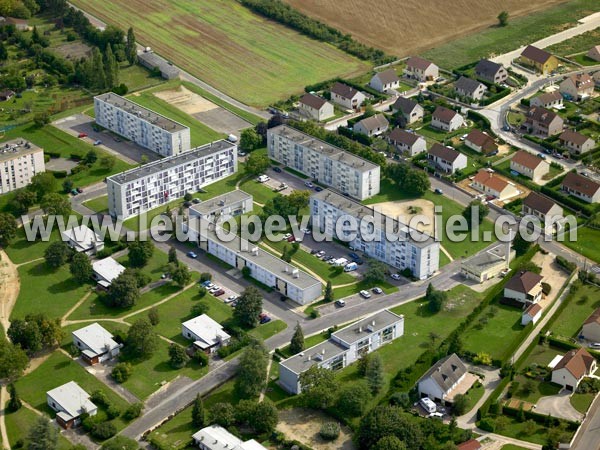 Photo aérienne de Is-sur-Tille