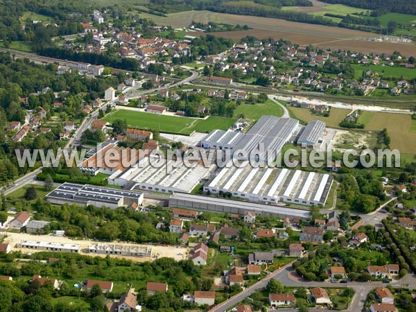 Photo aérienne de Is-sur-Tille