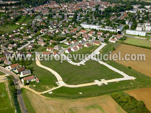 Photo aérienne de Is-sur-Tille