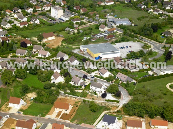 Photo aérienne de Is-sur-Tille