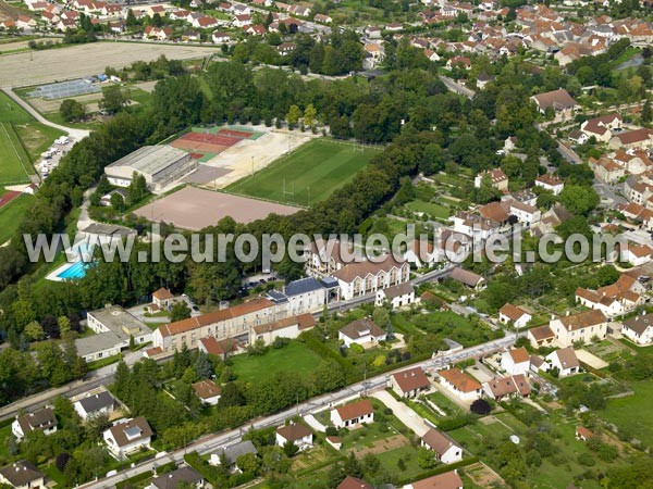 Photo aérienne de Is-sur-Tille