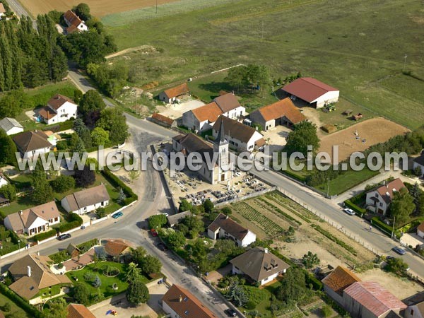 Photo aérienne de Izier