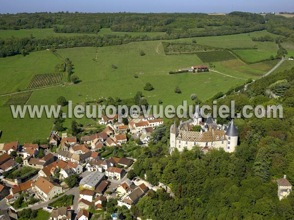 Photo aérienne de La Rochepot