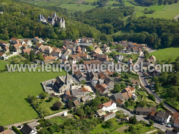 Photo aérienne de La Rochepot