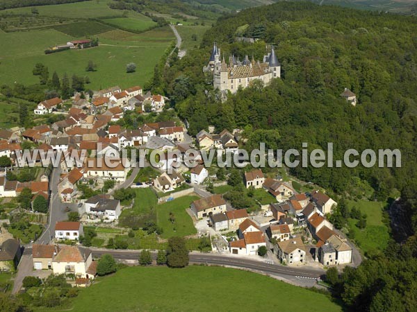 Photo aérienne de La Rochepot