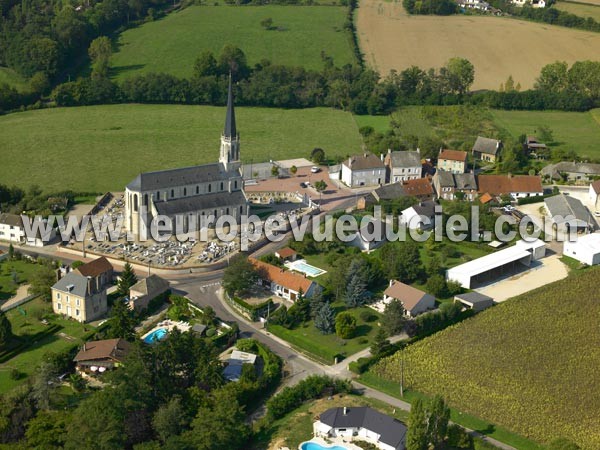 Photo aérienne de Labergement-lès-Seurre
