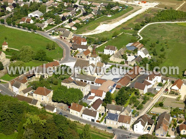 Photo aérienne de Ladoix-Serrigny