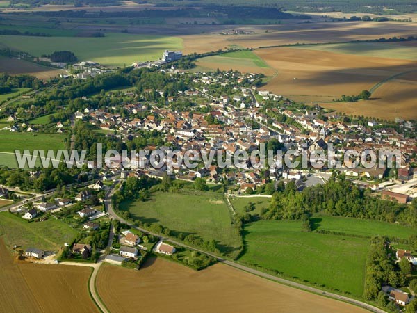 Photo aérienne de Laignes