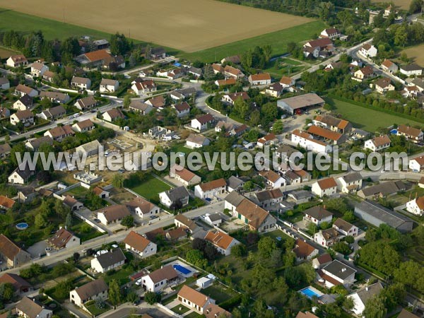 Photo aérienne de Longecourt-en-Plaine